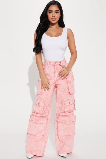 Tall Santorini Super Stretch Flare Jeans - Pink