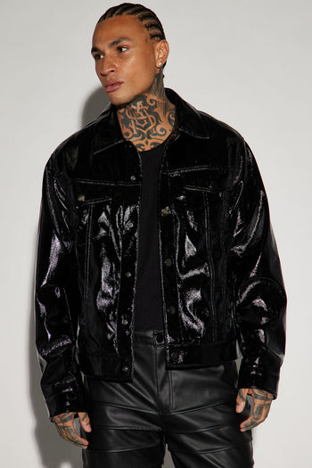 Shine On Puffer Jacket - Black, Fashion Nova, Mens Jackets
