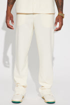 Show Up Slim Slit Pants - Off White