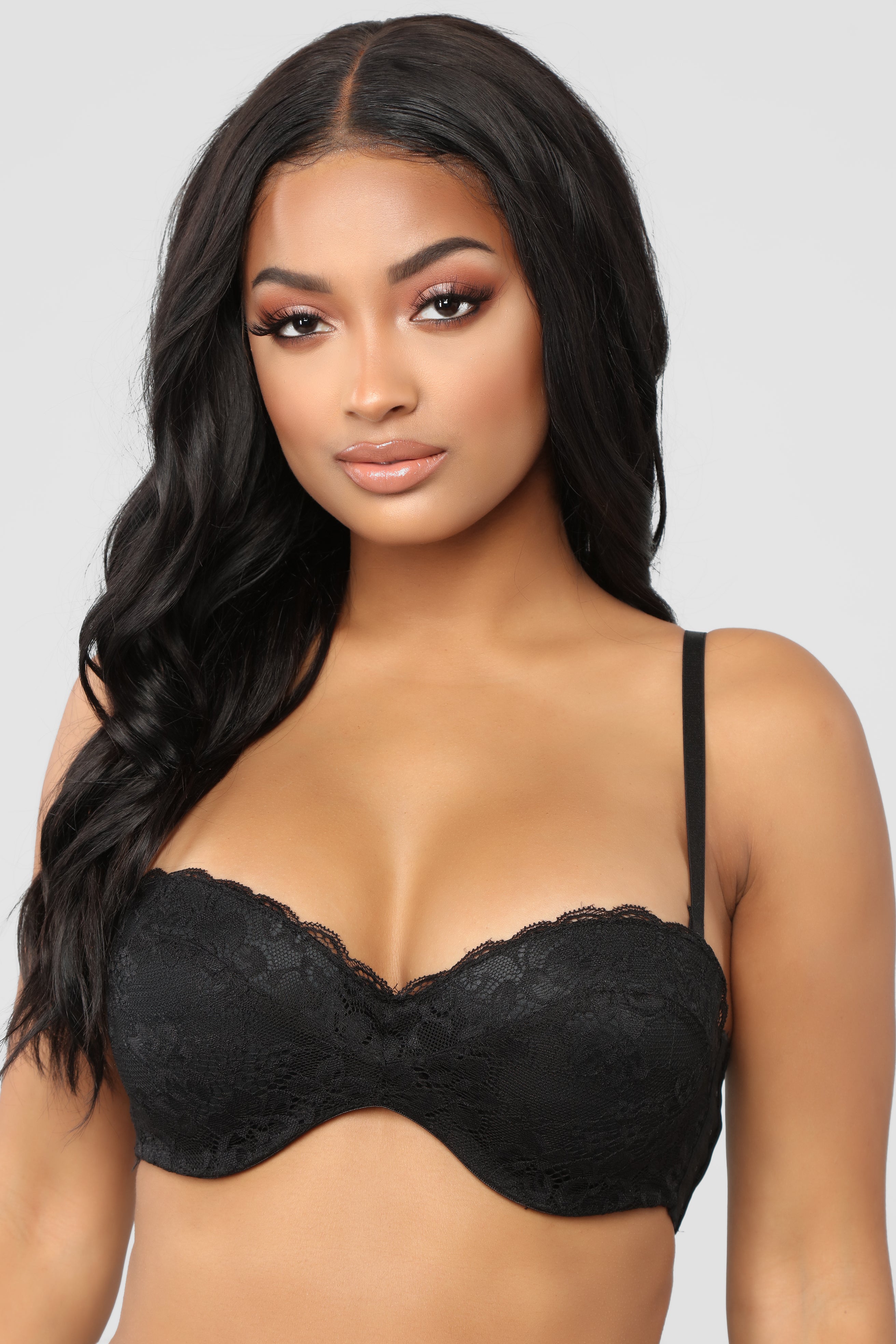 deep plunge low back bra