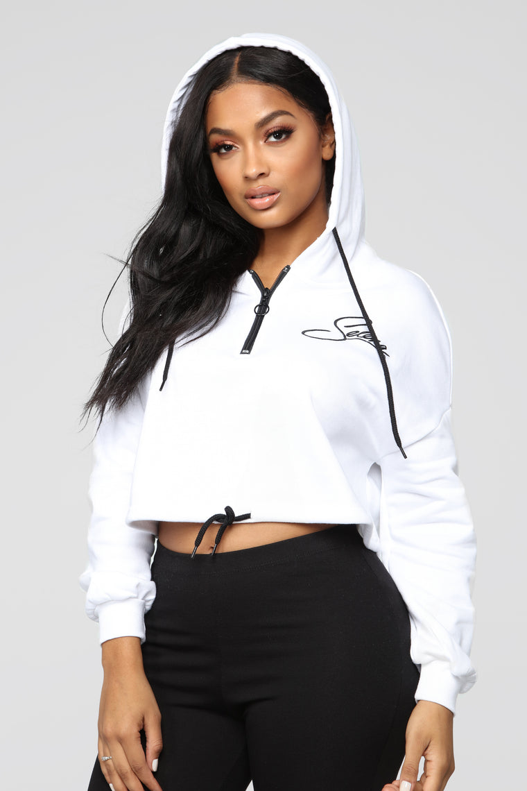 cropped hoodie fashion nova