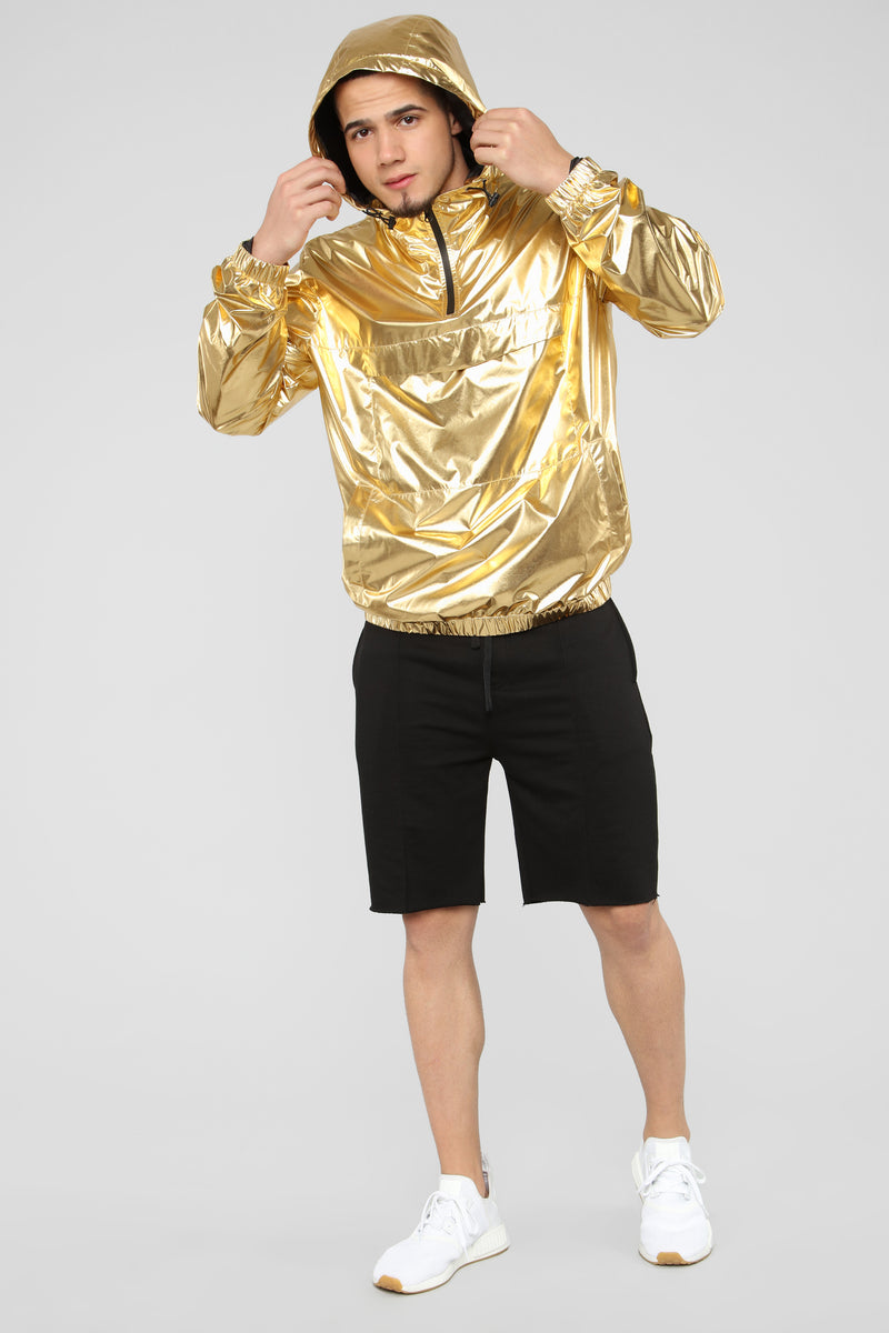 Francis Quarter Zip Jacket - Gold | Fashion Nova, Mens Jackets ...