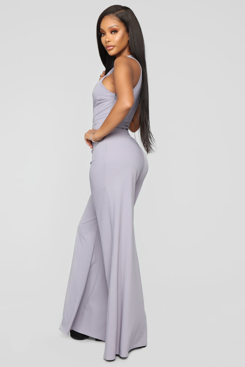 Swanky One Shoulder Jumpsuit - Dusty Lavender | Fashion Nova, Jumpsuits ...