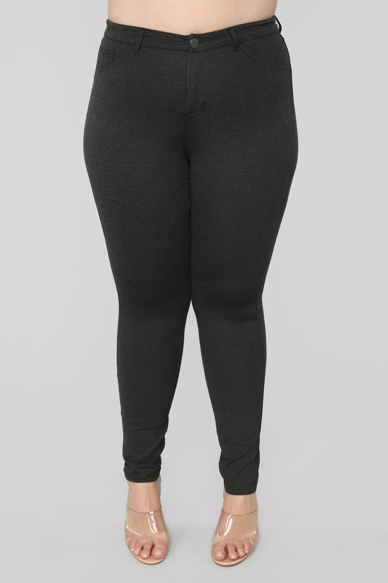 No Games High Rise Pants - Heather Grey | Fashion Nova, Pants | Fashion ...