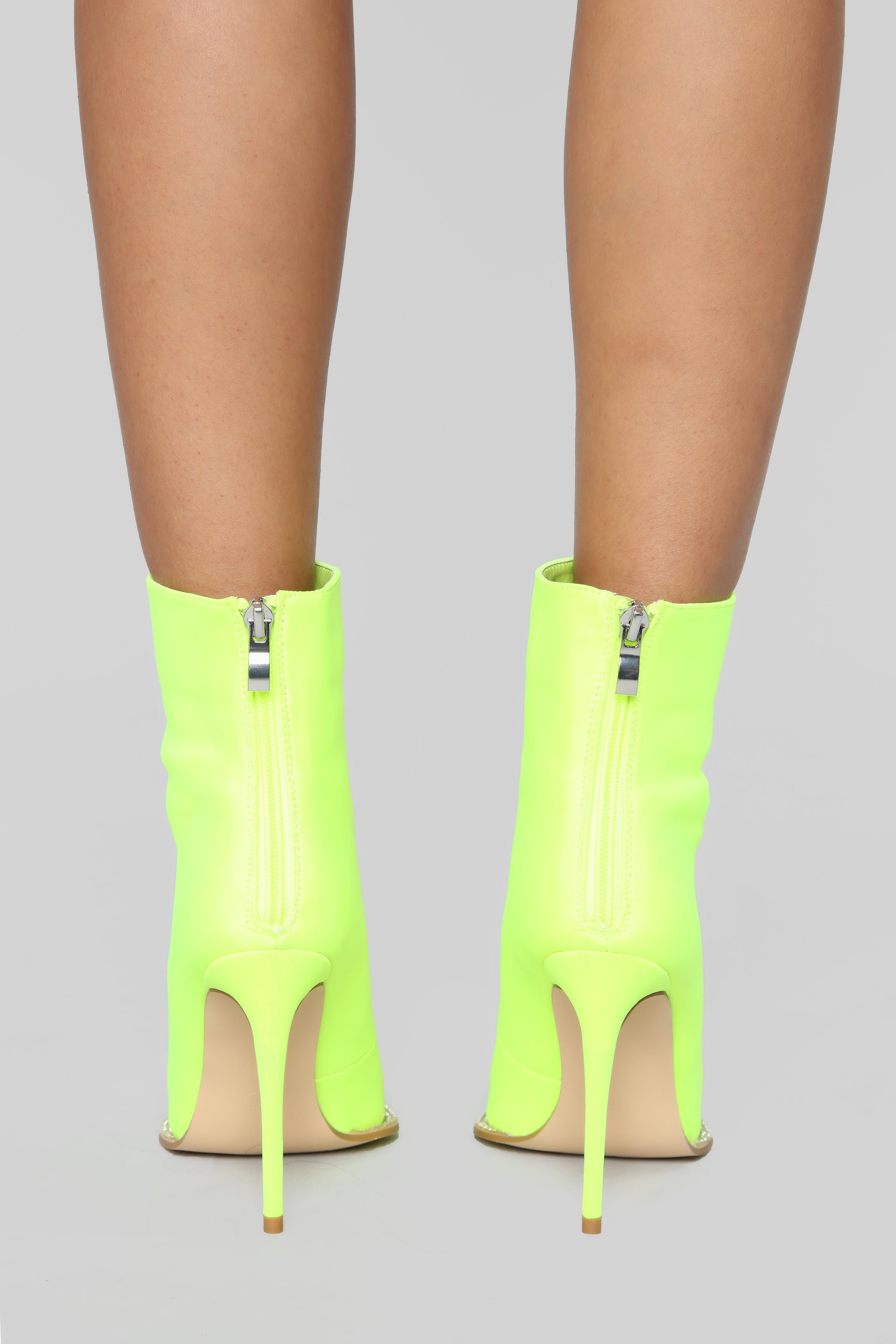Rocks Heeled Boot - Lime – Fashion Nova
