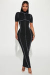 Ava Maxi Dress - Black