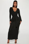 Danielle Maxi Dress - Black