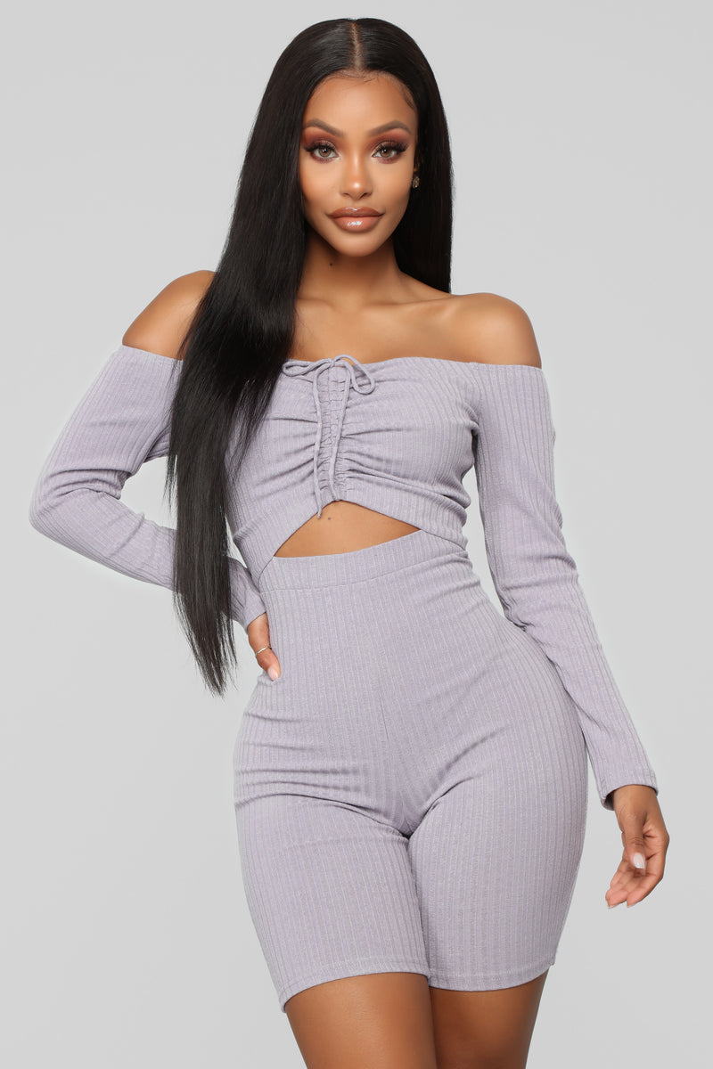 Stuck In The Middle Romper - Lavender | Fashion Nova, Rompers | Fashion ...