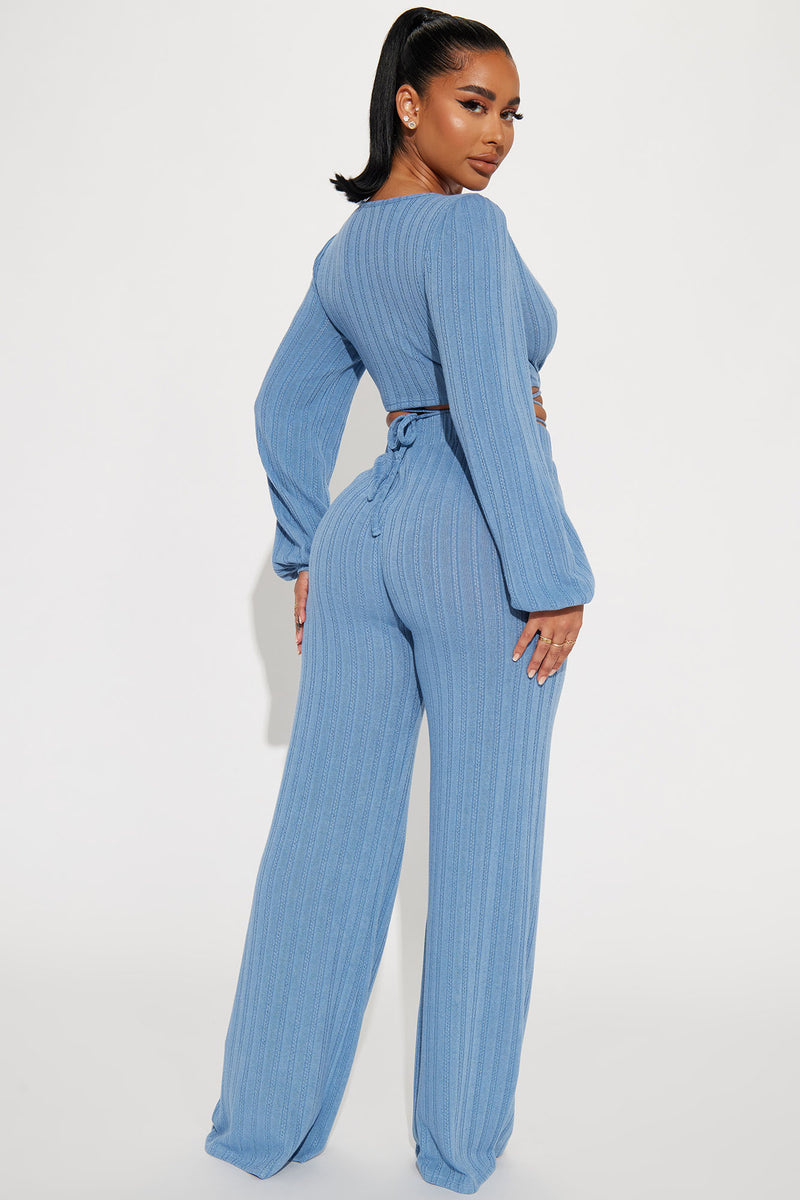 Different Day Pant Set - Blue | Fashion Nova, Matching Sets | Fashion Nova