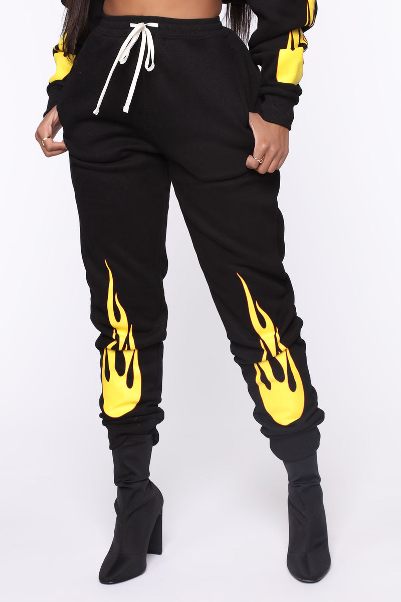 Light Up Your World Sweatpants - Black | Fashion Nova, Pants | Fashion Nova