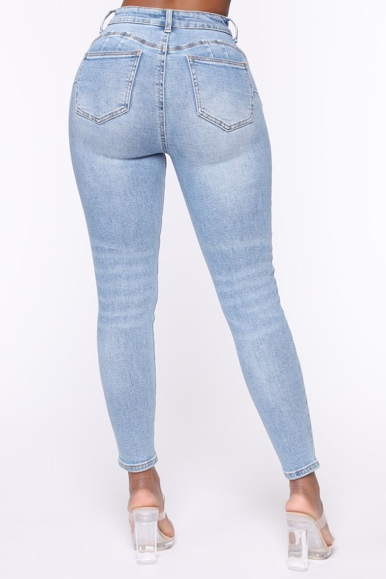 push up skinny jeans