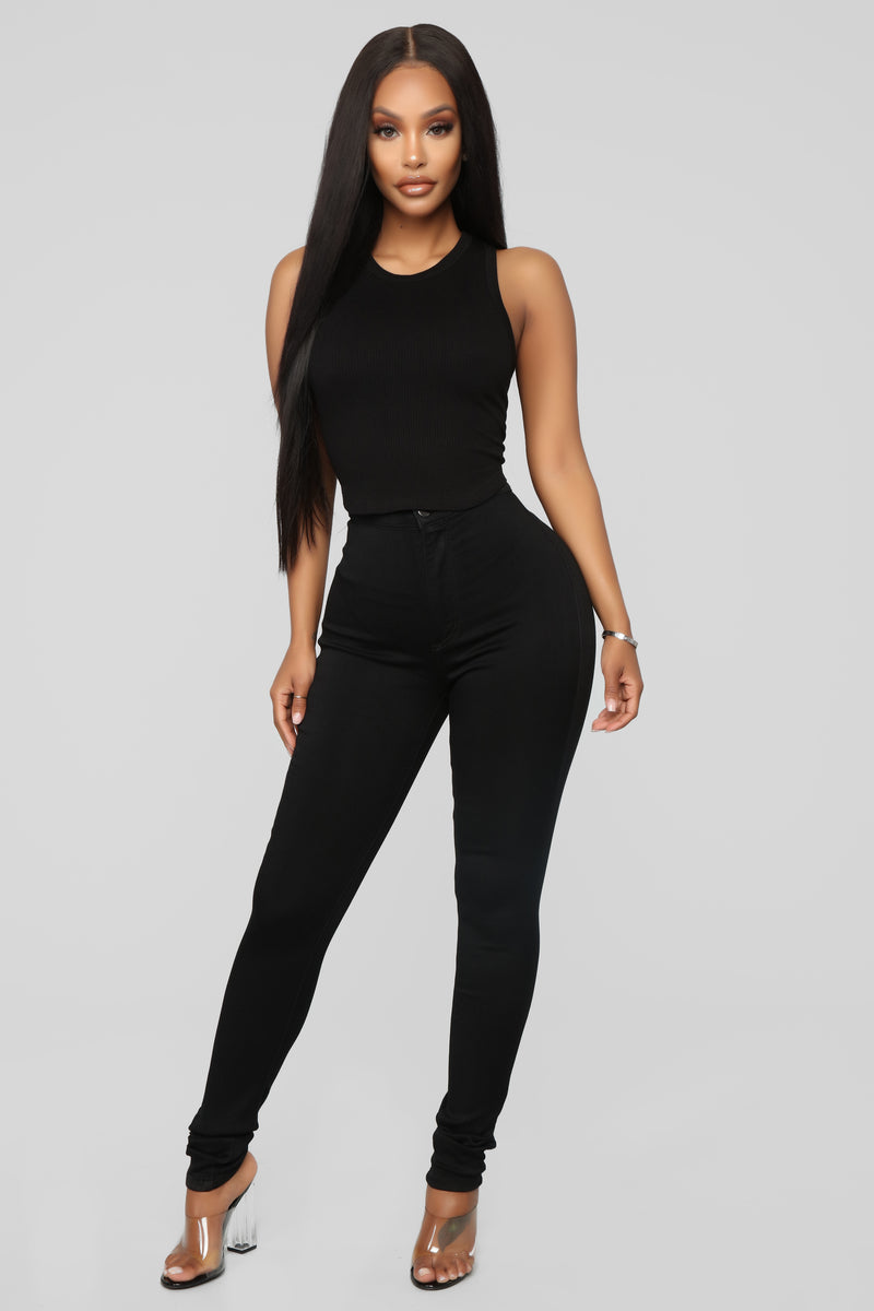 You're So Basic High Rise Jeans - Black | Fashion Nova, Jeans | Fashion ...