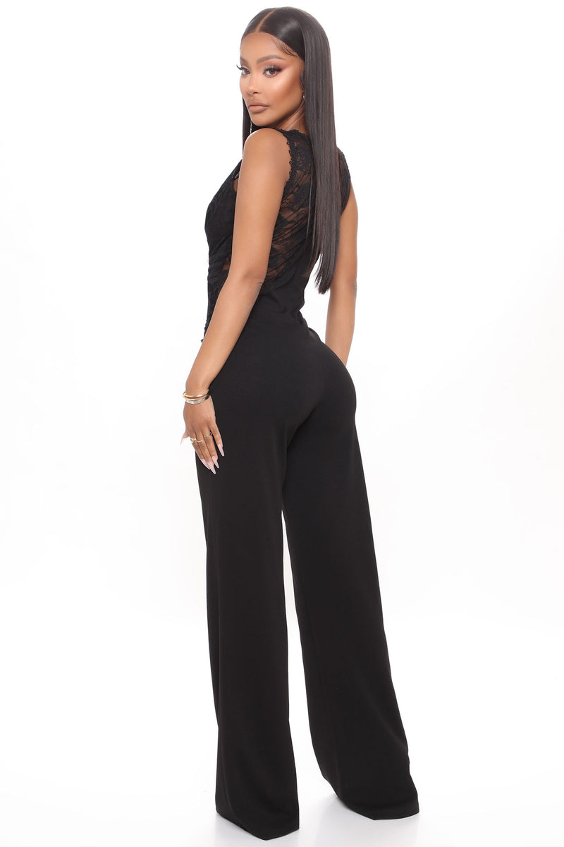 Lavish Lifestyle Lace Jumpsuit - Black | Fashion Nova, Jumpsuits ...