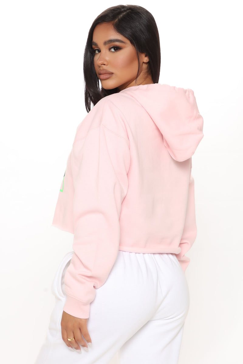 Monstra City Cropped Hoodie - Pink | Fashion Nova, Screens Tops and ...