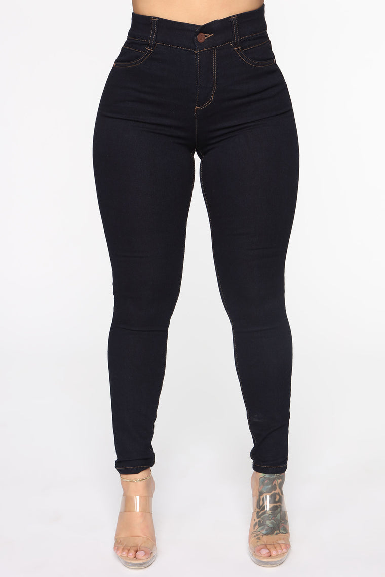 jeans with stretchy waistband