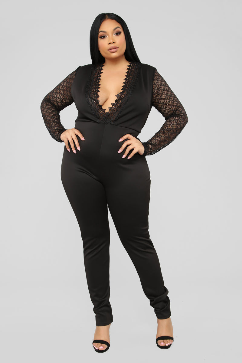 Never Love Again Jumpsuit - Black | Fashion Nova, Jumpsuits | Fashion Nova