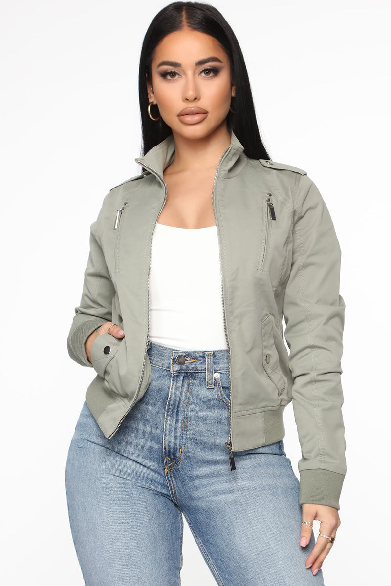 Doing It On My Own Jacket - Olive | Fashion Nova, Jackets & Coats ...