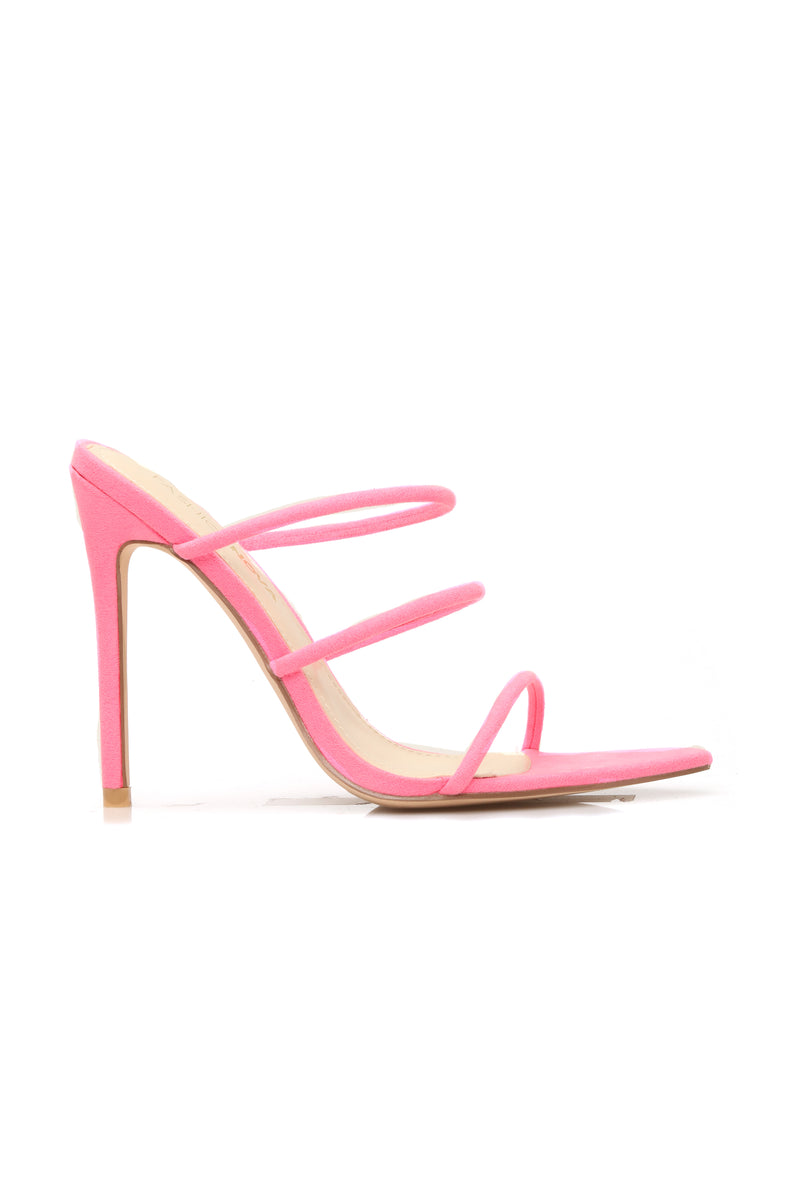 Back It Up Heeled Sandals - Pink | Fashion Nova, Shoes | Fashion Nova