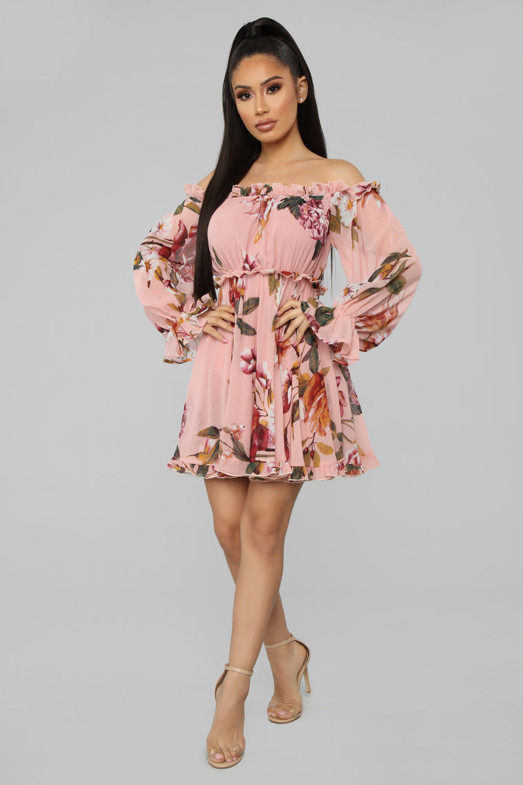 fashion nova flowy dress