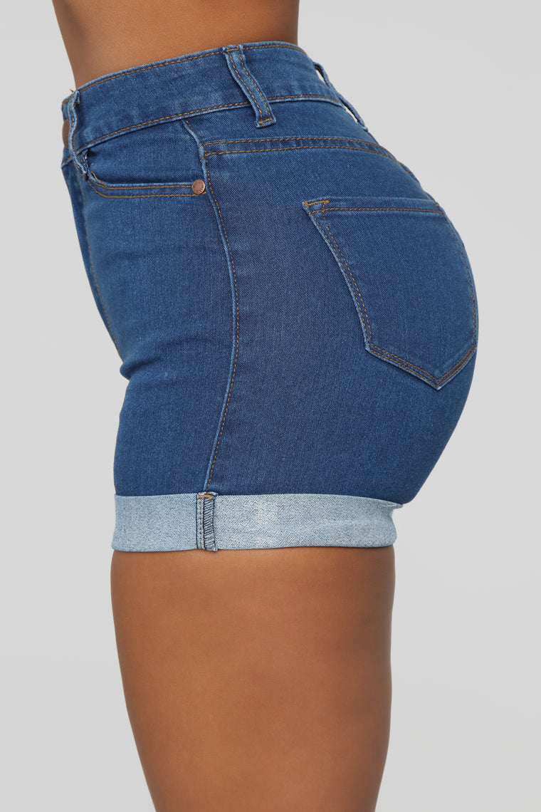 carter denim shorts fashion nova