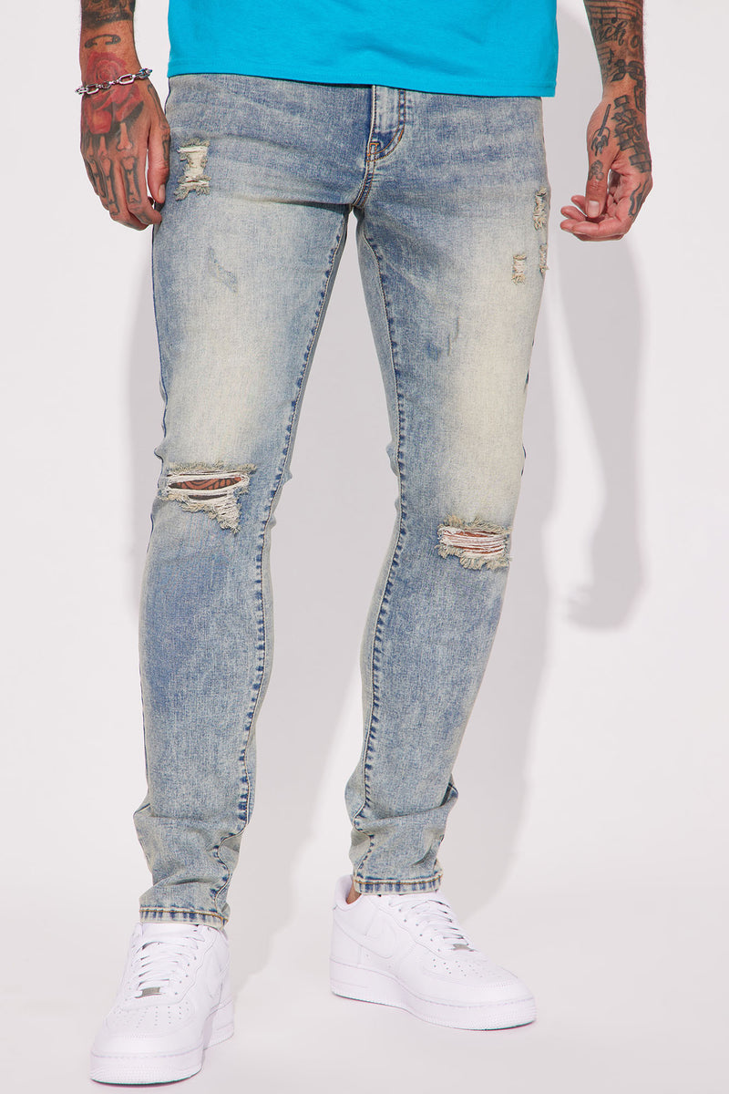 Connor Skinny Jean - Medium Wash | Fashion Nova, Mens Jeans | Fashion Nova
