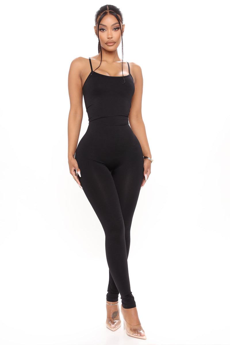 Stay Sexy Seamless Jumpsuit - Black | Fashion Nova, Jumpsuits | Fashion ...