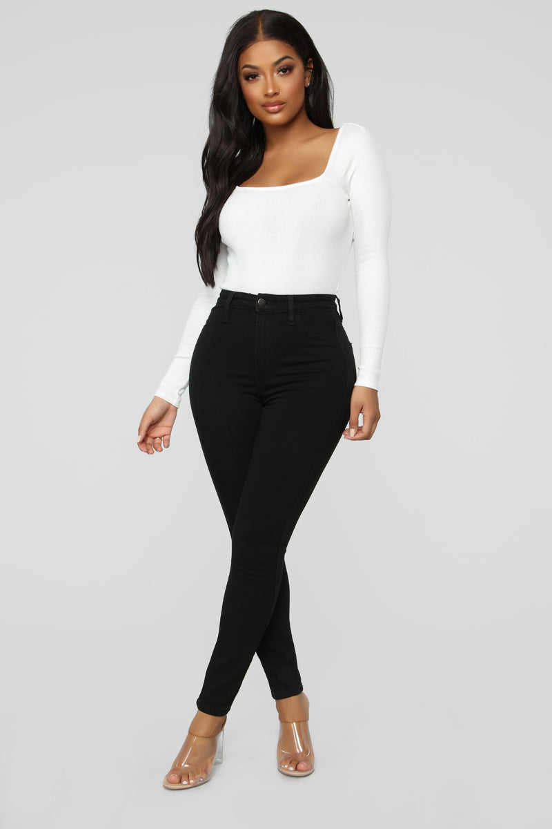 Fay Bodysuit - Off White | Fashion Nova, Bodysuits | Fashion Nova