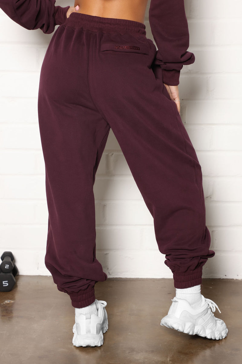 Training Oversized Active Jogger - Plum | Fashion Nova, Nova Sport ...