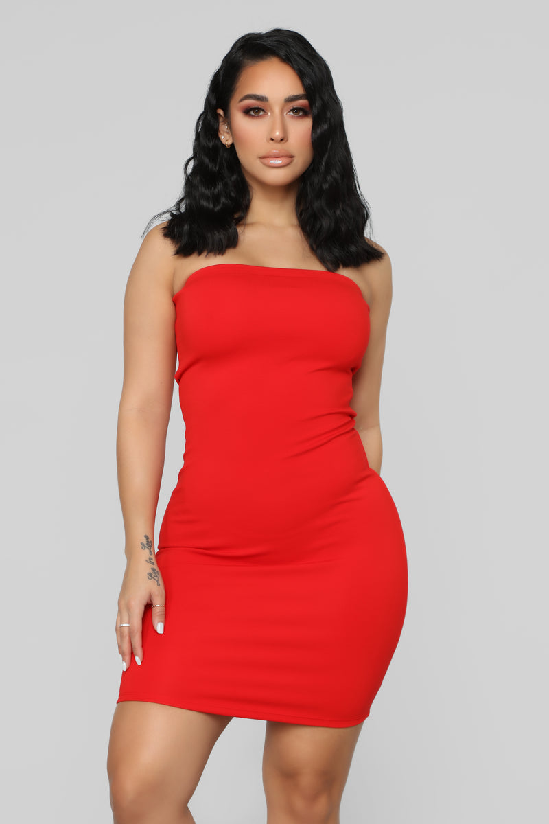 She Has It Made Bodycon Dress - Red, Dresses | Fashion Nova