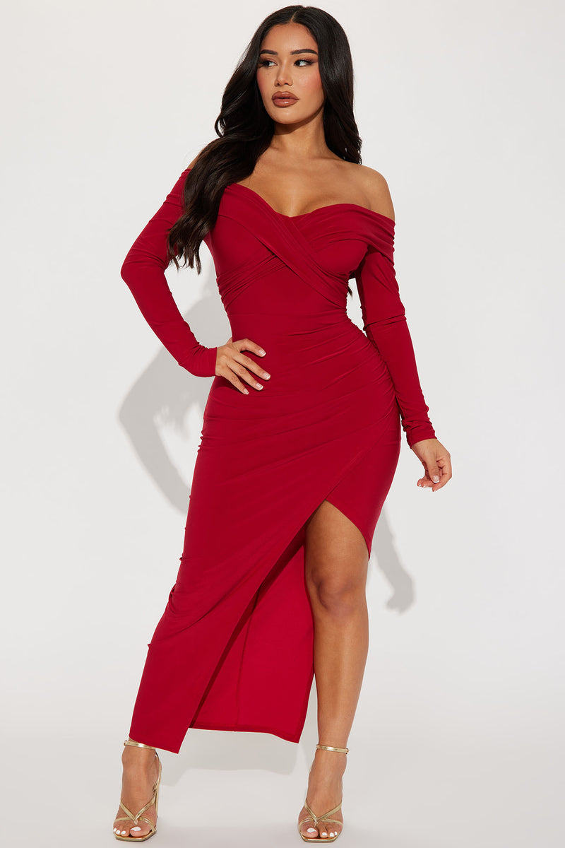 Yazmine Maxi Dress - Red | Fashion Nova, Dresses | Fashion Nova