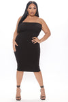 Rhianna Tube Dress - Black