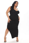 Doing My Thing Maxi Dress - Black