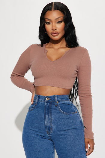 Another Level Thick Strap Crop