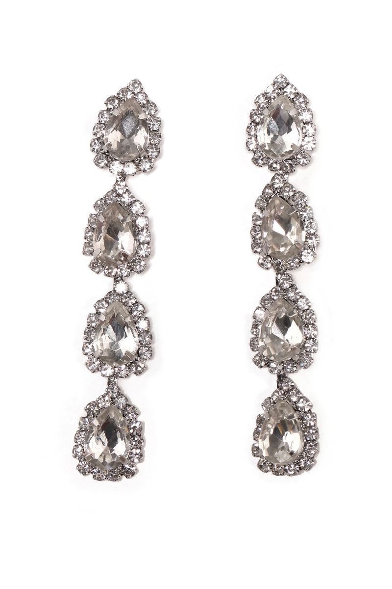 Your Next Wedding Date Drop Earrings - Silver | Fashion Nova, Jewelry ...
