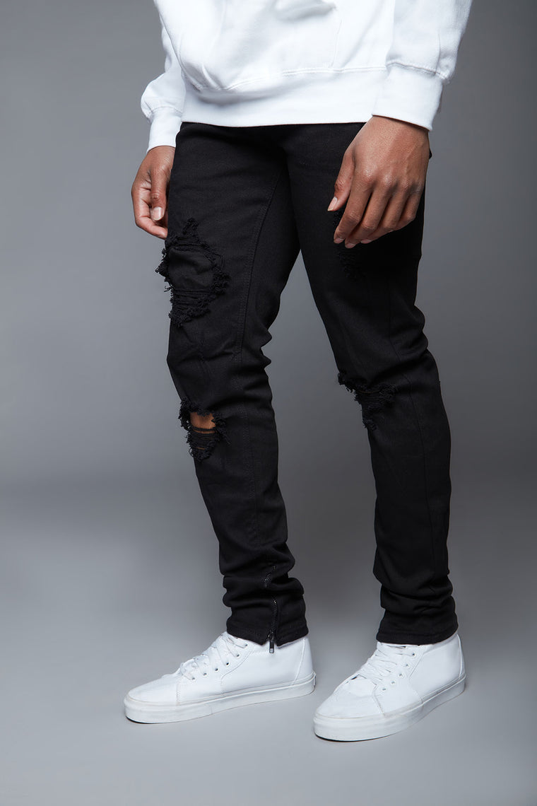 Point Of View Skinny Jeans - Black 