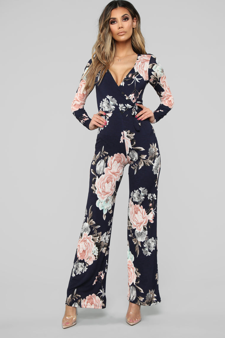 floral jumpsuit fashion nova