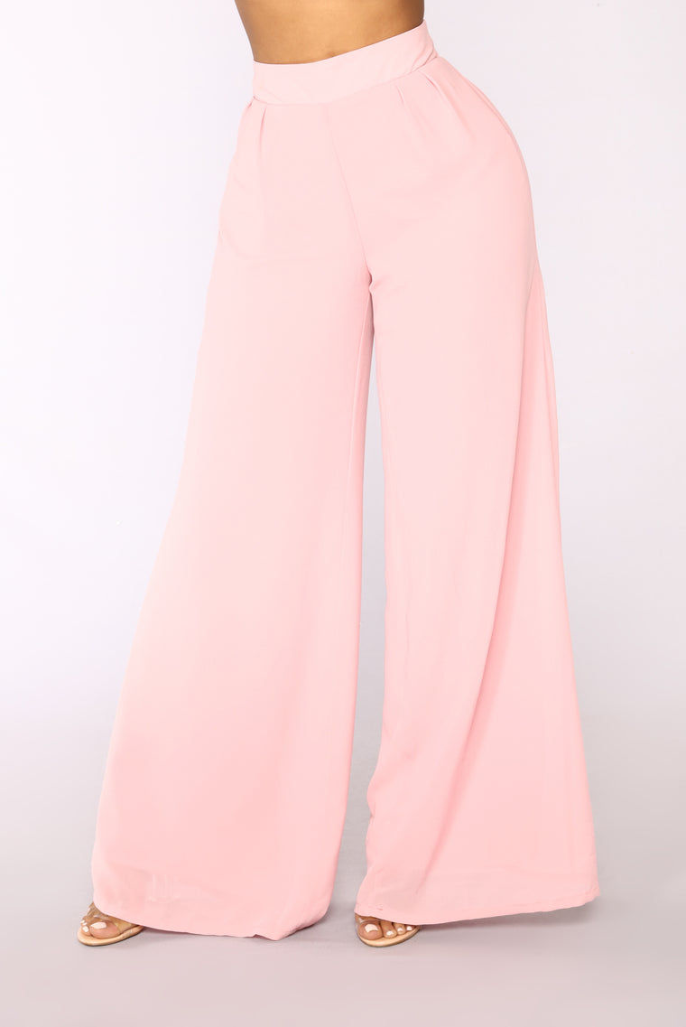 Low Rider Pant  Set Dusty  Pink 