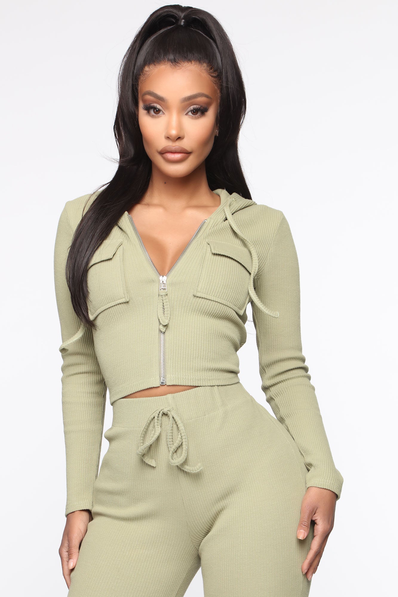 Quick Trip Pant Set - Olive – Fashion Nova