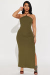 Camila Maxi Dress - Olive