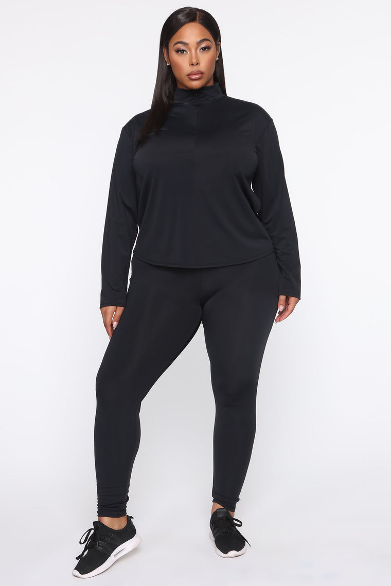 The West Lounge Set - Black, Activewear | Fashion Nova