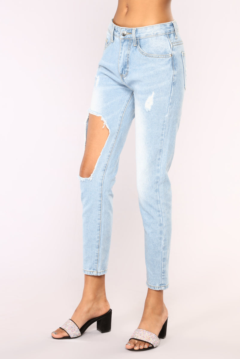 Want Your Boyfriend Jeans - Light Blue Wash | Fashion Nova, Jeans ...