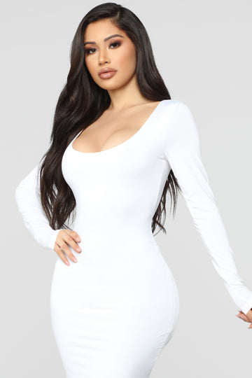 white female dress