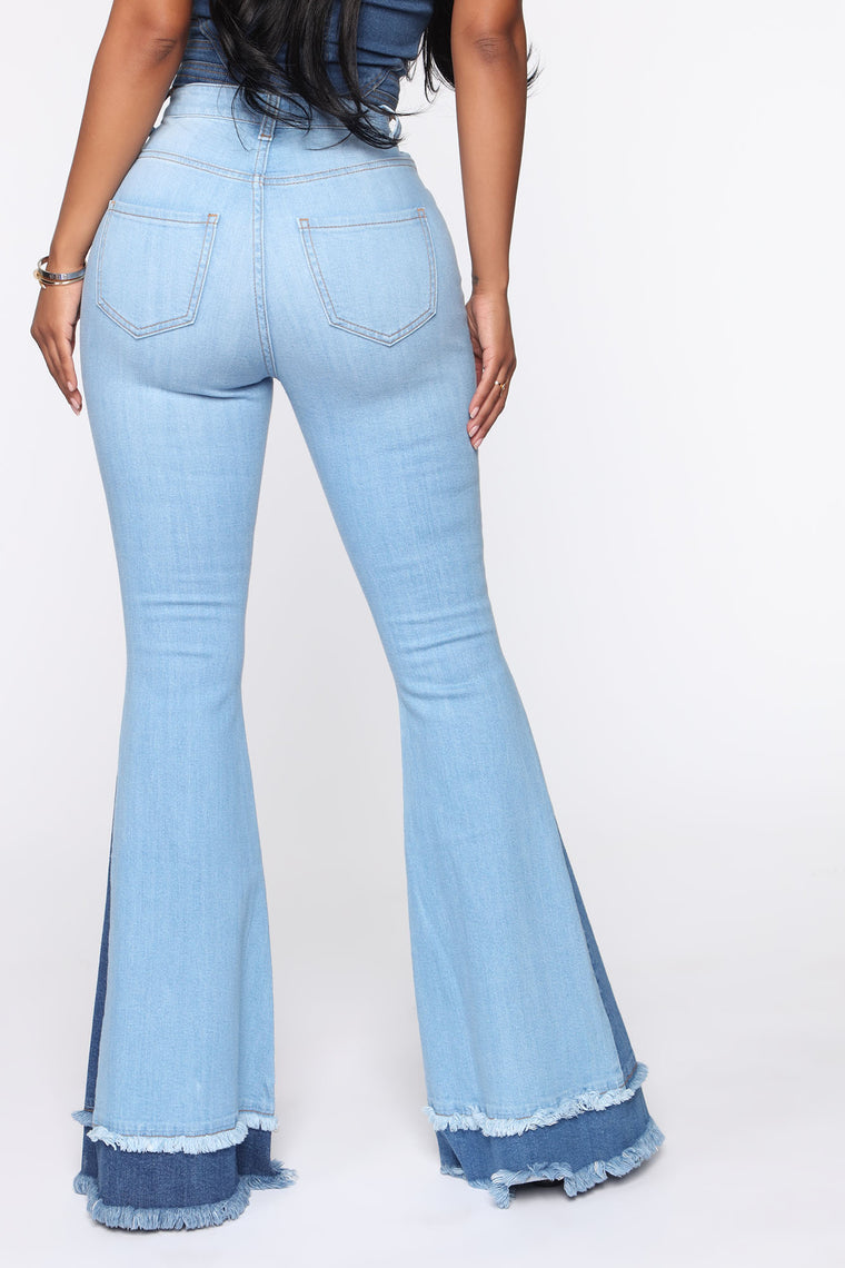 bell bottom jeans fashion nova