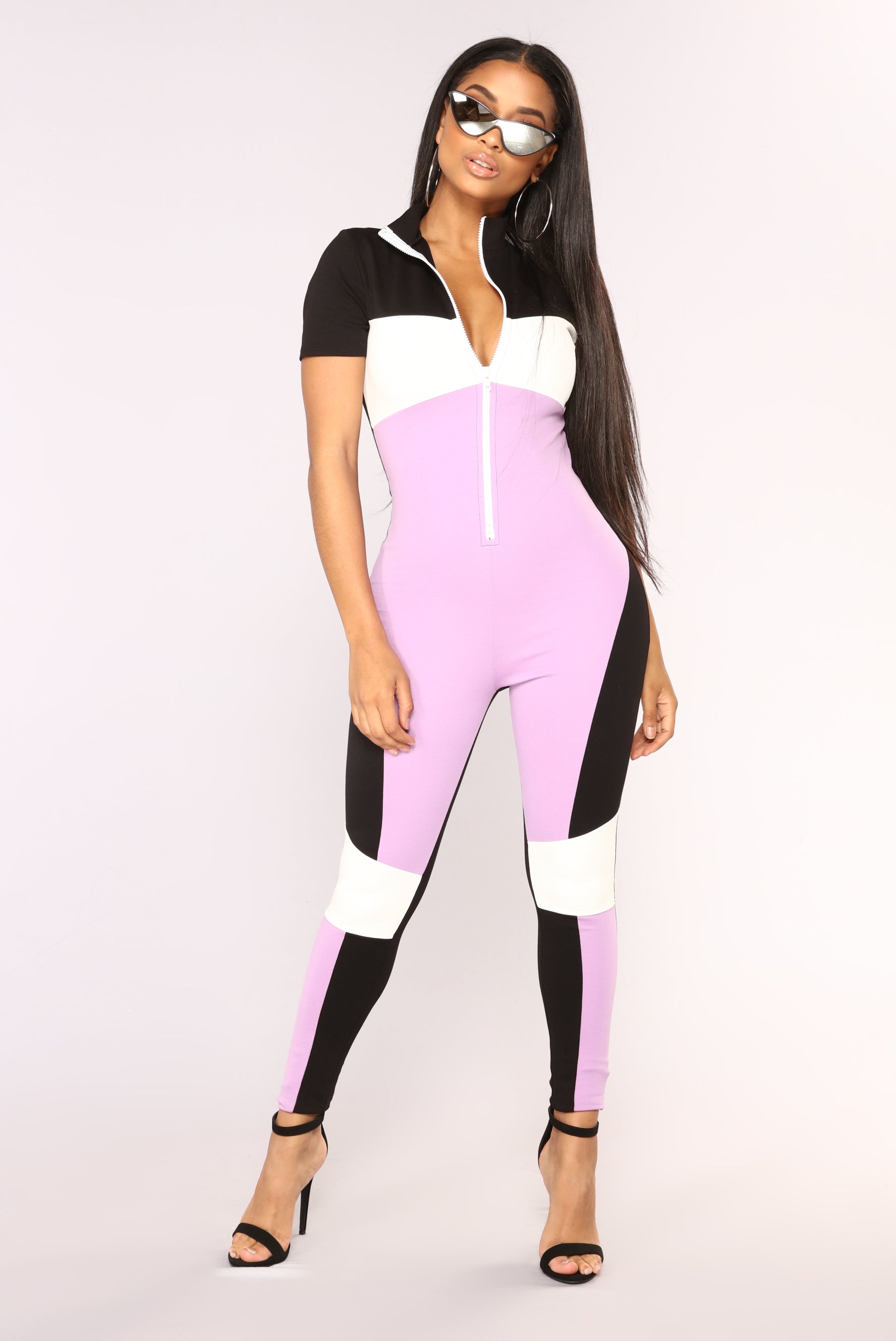 fashion nova purple jumpsuit