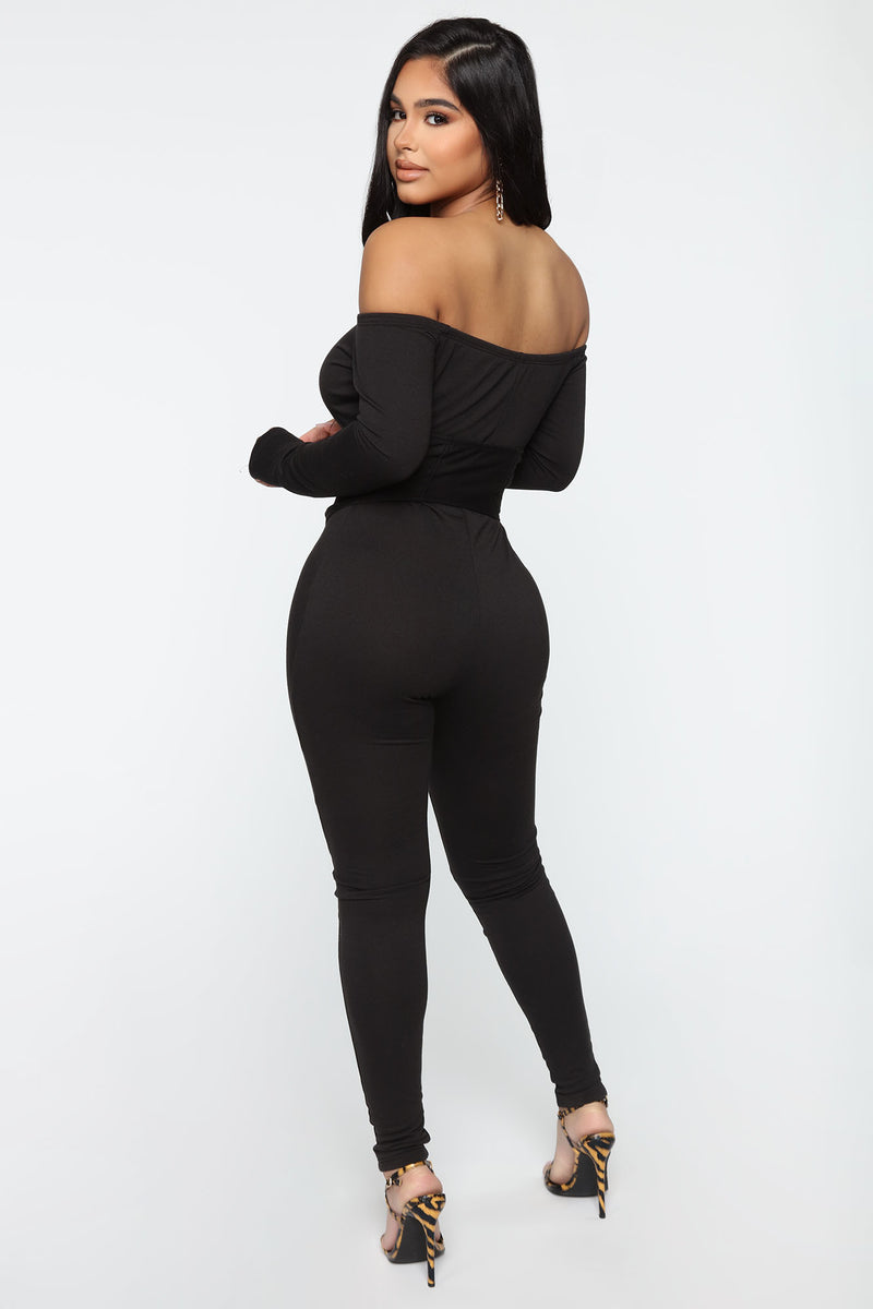 So I've heard Off Shoulder Jumpsuit - Black | Fashion Nova, Jumpsuits ...