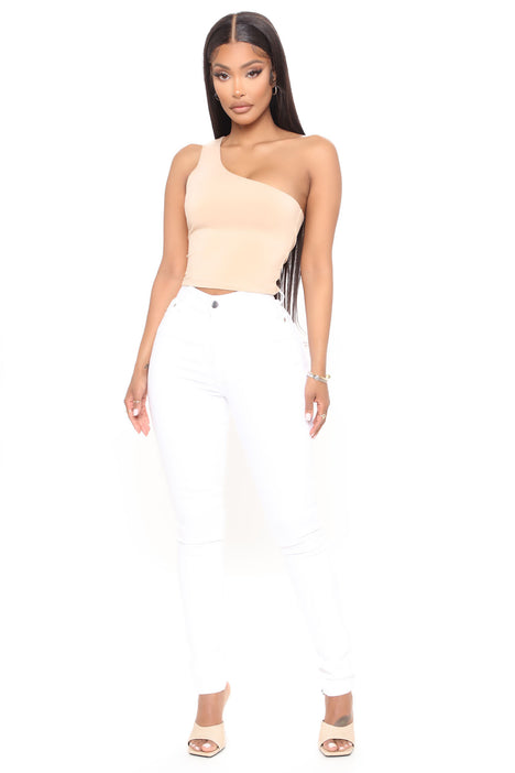 You're The Only One Me Crop Top - Taupe | Fashion Nova, Tops Fashion