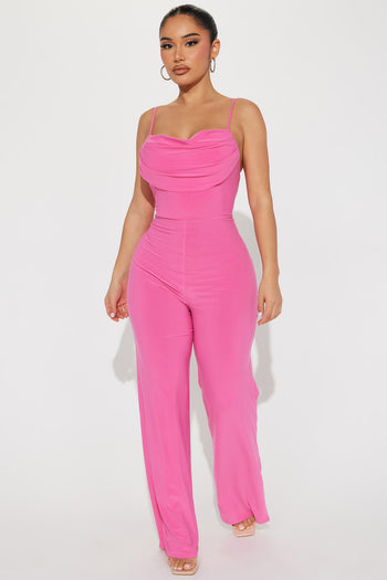 Your Little Gift Jumpsuit - Pink