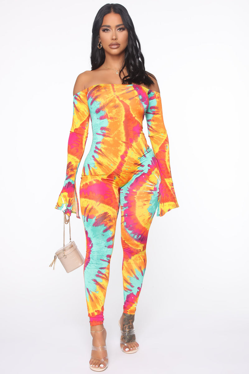 Multi Purpose Tie Dye Jumpsuit - Multi Color | Fashion Nova, Jumpsuits ...