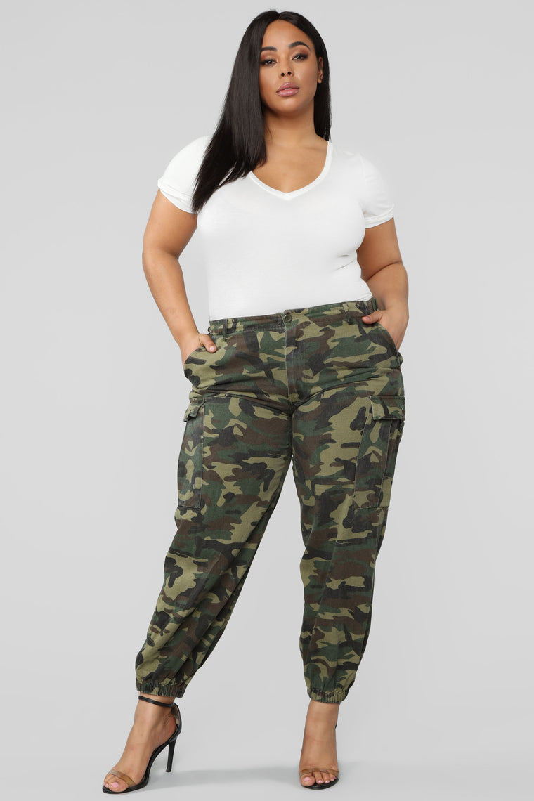 army pants womens plus size