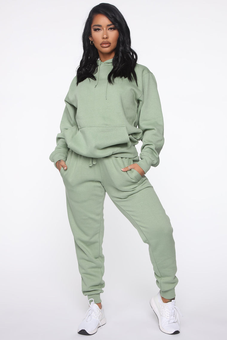 oversized jogger set